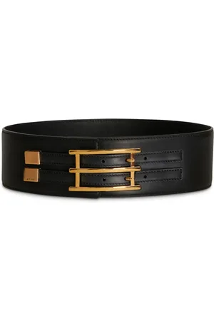 Etro Rectangle-buckle leather belt