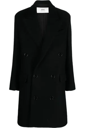Ami Double-breasted wool coat