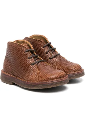 PèPè Lace-up leather boots