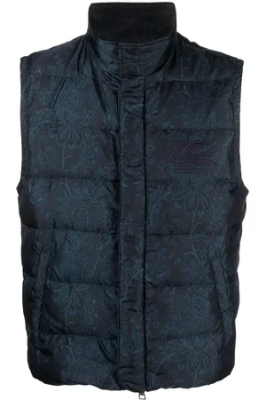 Etro Paisley-print padded gilet