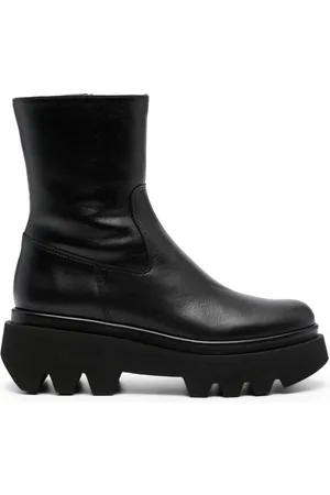 Paloma Barceló 65mm leather ankle boots