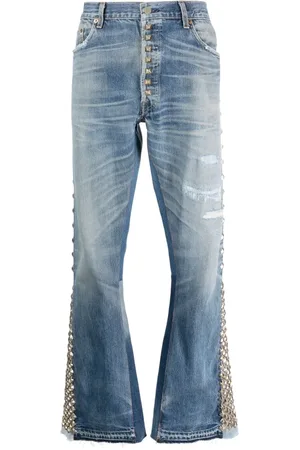 GALLERY DEPT. Mid-rise wide-leg jeans