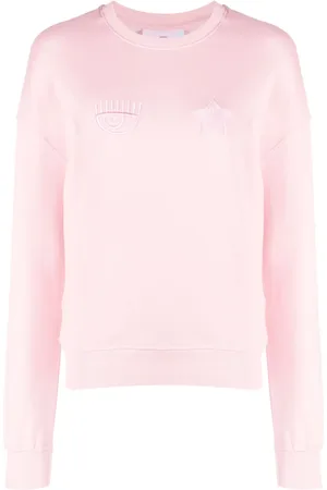 Chiara Ferragni Eye Star embroidered cotton sweatshirt