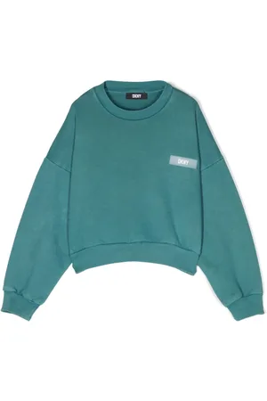 DKNY Logo-print cotton sweatshirt