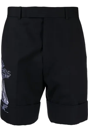Thom Browne Embroidered tailored shorts