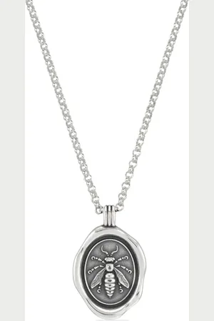 Dower and Hall Resiliance Wasp medallion necklace