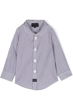 FAY Striped cotton shirt