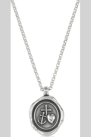 Dower and Hall Hope medallion sterling- necklace