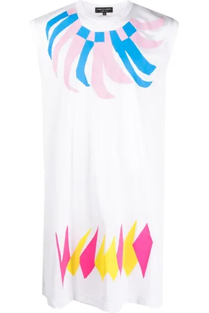 Comme des Garçons Graphic-print long tank top