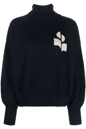 Marant Etoile Nash logo-intarsia sweater