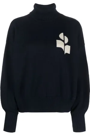 Marant Etoile Nash logo-intarsia sweater