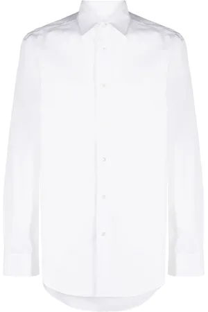 Paul Smith Signature Stripe-cuff cotton shirt