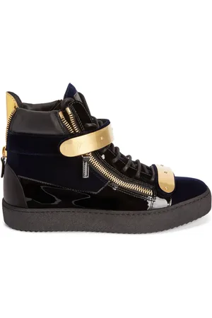 Giuseppe Zanotti Coby panelled leather sneakers