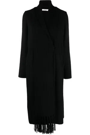 CHARLOTT Double-breasted knitted wool coat