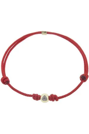 LUIS MORAIS Diamond bead cord bracelet