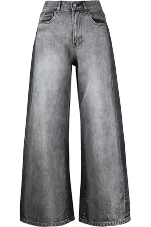 JNBY Panelled wide-leg jeans