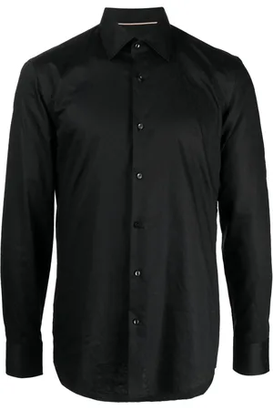 HUGO BOSS Faded abstract-print shirt