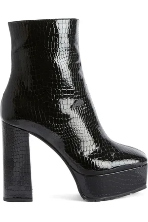 Giuseppe Zanotti Morgana 120mm crocodile-effect ankle boots