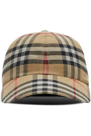 Burberry Nova-check cotton baseball cap