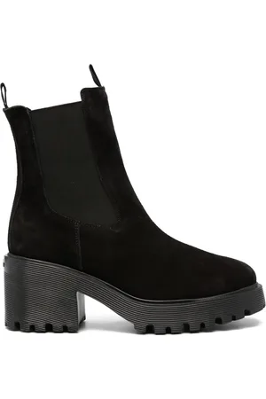 Hogan 70mm leather ankle boots