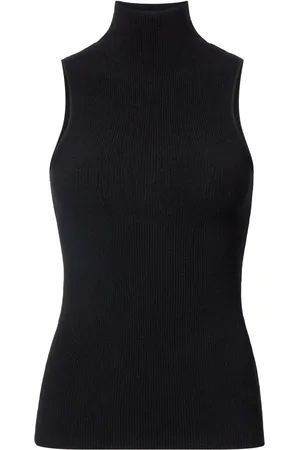 Proenza Schouler Matte ribbed-knit sleeveless top