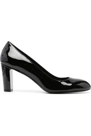 Stuart Weitzman Vida 75mm patent-finish pumps