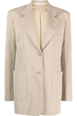 Palm Angels Knit Tape cotton blazer