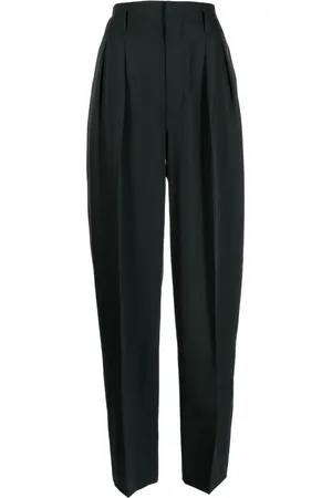 LEMAIRE Pleated-waist virgin-wool trousers