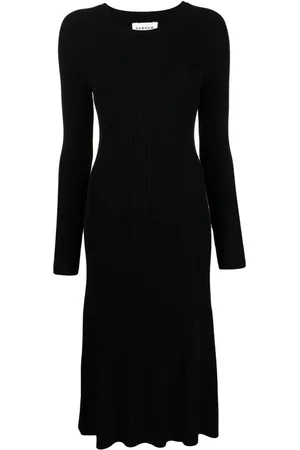 P.A.R.O.S.H. Ribbed-knit midi dress