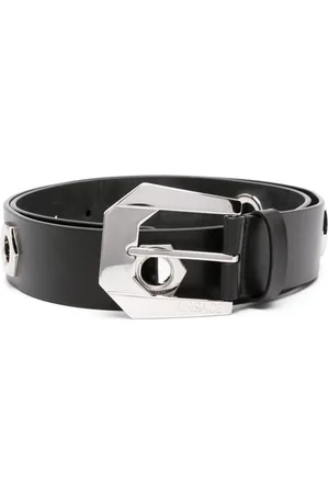 VERSACE Nuts & Bolts Heritage leather belt
