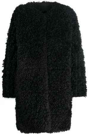Stand Studio Paola reversible faux-shearling coat