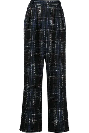 Edward Achour Paris Straight-leg tweed trousers