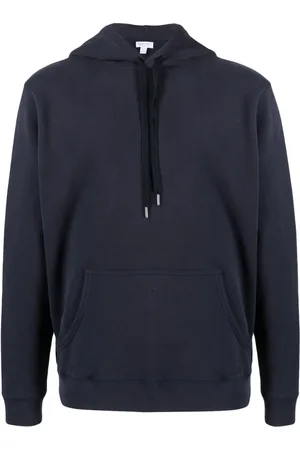 Sunspel Drawstring-fastening cotton hoodie