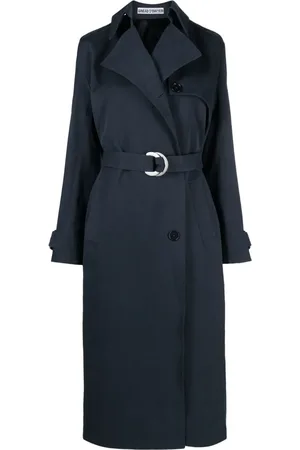 Sinéad O’Dwyer Belted cotton trench coat