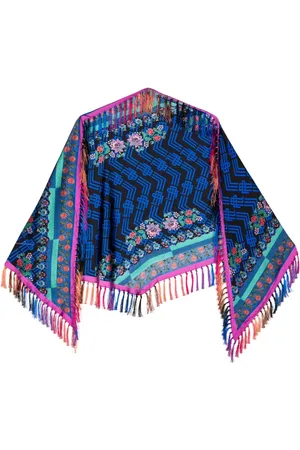 PIERRE-LOUIS MASCIA Mix-print silk scarf