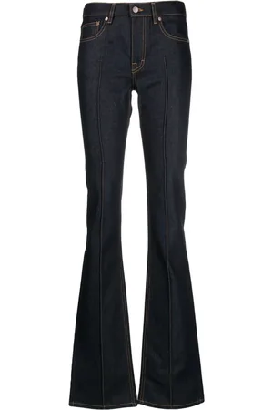 Filippa K Pintuck flared denim jeans