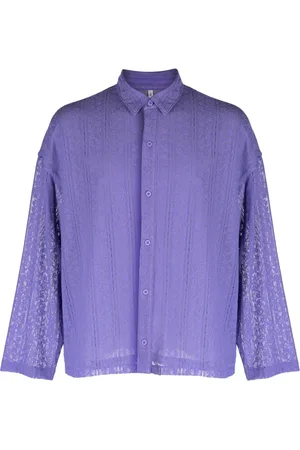 Off-Duty Banners floral-lace shirt