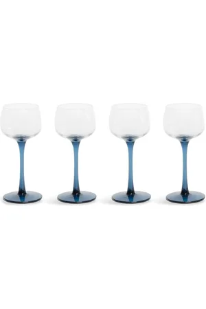 BITOSSI Diseguale transparent-design goblets (set of 4)
