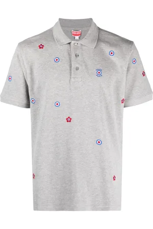 Kenzo Target embroidered cotton shirt