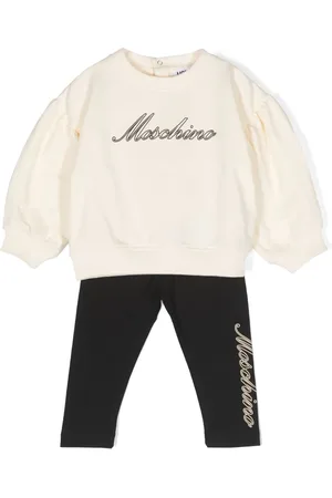 Moschino Logo-print cotton tracksuit set