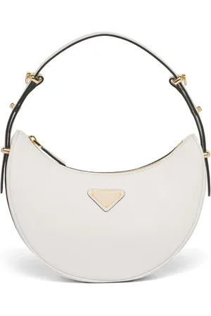 Prada Arqué leather shoulder bag