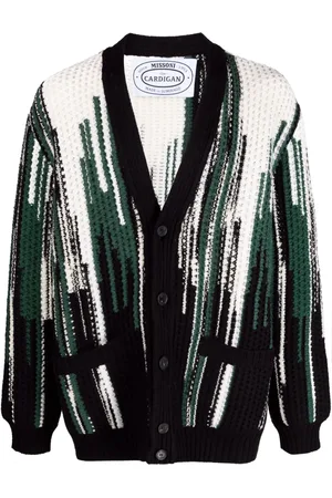 Missoni Graphic-print buttoned cardigan