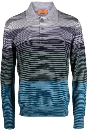 Missoni Striped wool polo shirt