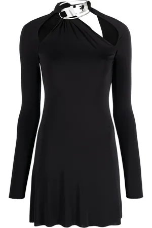 Diesel Logo-plaque minidress