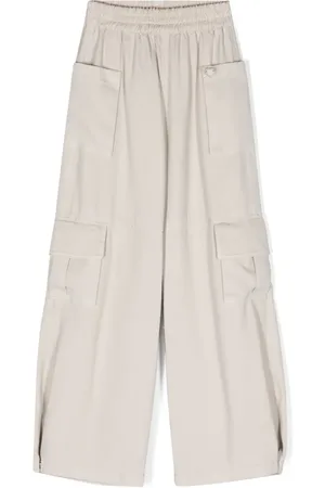 MONNALISA Wide-leg cargo pants
