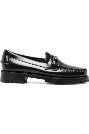 SEBAGO Joe decorative-plaque leather loafers