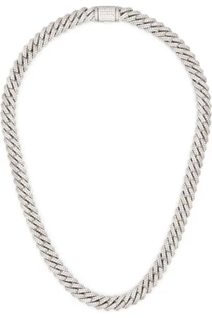 DARKAI Mini Prong Pav?? gemstone necklace
