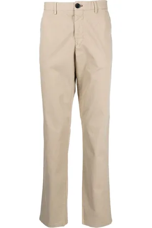 Paul Smith Embroidered-logo slim chinos