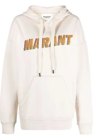 MARANT ÉTOILE Martia fleeced hoodie - Black