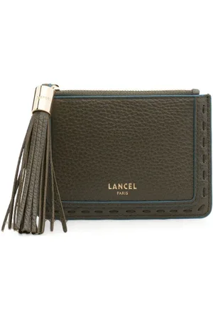 Tassel Detail Long Wallet - Black